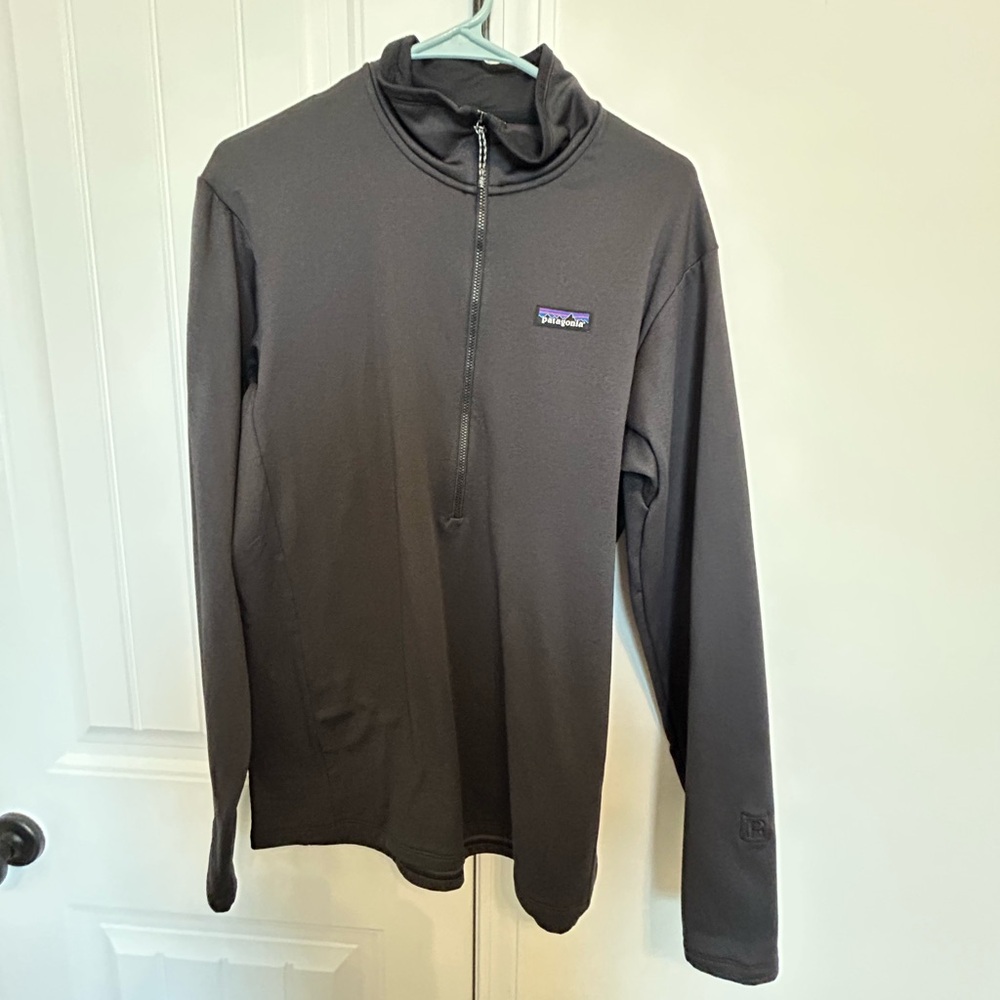 Patagonia Gray Micro D Quarter Zip